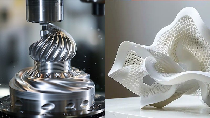 Mecanizado CNC vs Impresión 3D (blog)